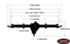 Replacement Yota II Ultimate Scale Cast Axle REAR Gelande 2 G2 GII RC4WD Z-A0081
