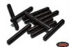 M3 x 20mm Set Screw 10 BLACK Hex RC4WD Z-S0010 Suspension Rod end Metal