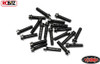 RC4WD Miniature Scale Hex Bolts (M2.5 x 10mm) BLACK Z-S0381