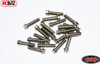 RC4WD Miniature Scale Hex Bolts (M2.5 x 10mm) SILVER Z-S0417