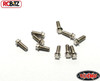 RC4WD Miniature Scale Hex Bolts (M2 x 5mm) SILVER Z-S0624 Bolt Scaler Detail