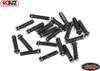 RC4WD Miniature Scale Hex Bolts 20 (M3 x 12mm) BLACK Z-S0690 Bolt Scaler Detail
