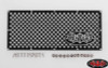 CLEARANCE 30% DISCOUNT RC4WD Logo BLACK Billet Grill Metal Mesh 80 x 34mm inc Fixings Z-S1506