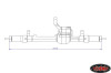 Bully 2 II Lightweight Competition Crawler Rear Axle MOA Z-A0084 40.75:1 14