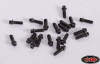 RC4WD Miniature Scale Hex Bolts M2 x 6mm BLACK Z-S1198 Bolt Scaler Detail RC