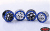 BLUE 1.9" Universal Beadlock Rings 4 D1 D2 Wheel System RC4WD Z-S1251 rc Bitz