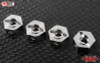 RC4WD 12mm Axle Wheel Hexes x 4 2 way mount HEX inc pins RC4WD Z-S0238 G2 TF2 5mm