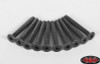 Steel Flat Head Socket Cap Screw M3 x 25mm (10) RC4WD Black Z-S1267 Countersunk