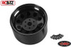 Pro10 40 Series 3.8" Steel Stamped Beadlock Wheel 2 BLACK Z-W0056 RC4WD Yeti XL