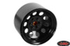 Pro10 40 Series 3.8" Steel Stamped Beadlock Wheel 2 BLACK Z-W0056 RC4WD Yeti XL