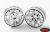 CLEARANCE 30% DISCOUNT Silver 1.9 Universal Beadlock Wheel D1 Z-W0175 RC4WD Moduler BUILD YOUR WAY
