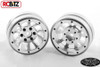 CLEARANCE 30% DISCOUNT Silver 1.9 Universal Beadlock Wheel D2 Z-W0179 RC4WD Moduler BUILD YOUR WAY