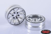 CLEARANCE 30% DISCOUNT Silver 1.9 Universal Beadlock Wheel D2 Z-W0179 RC4WD Moduler BUILD YOUR WAY