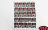 RC4WD Event Numbers Decal Sheets 1 200 Gate Truck Markers Race Number Z-L0090