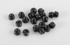 Nylock Nuts M2.5 BLACK m 2.5 Nut for Roof Racks & Scale Leafs RC4WD Z-S0512