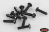Steel Button Head Cap Screws M2.5 x 10mm 10 RC4WD Z-S0916 Adventure Cage mount