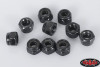 Nylock Nuts M4 BLACK Nut RC4WD RC Z-S1008 rcBitz fit Tough Armor Bumpers