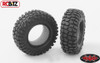 Rock Crusher Micro Crawler Tires 18th Scale 1.0" D90 Gelande RC4WD Z-T0027 Tyre