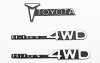 TOY 1/10 Metal Emblem for Tamiya Hilux Trail Finder TF2 RC4WD VVV-C0007 Mojave