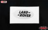 TOY Land Rover Emblem for Defender D90 Body WHITE Logo Badge Sticker VVV-C0202