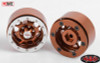 RC4WD Toyo 1.9" Beadlock Wheels ORANGE Inc Hubs TF2 G2 Scaler Z-W0204 RC