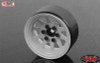 OEM Stamped Steel 1.9" Beadlock Wheels WHITE 12mm Hex 10 spoke RC4WD Z-W0208