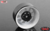 OEM Stamped Steel 1.9" Beadlock Wheels WHITE 12mm Hex 10 spoke RC4WD Z-W0208
