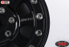 RC4WD Raceline Monster 2.2" Beadlock Wheels BLACK Hex Mount Z-W0193 Bomber RC