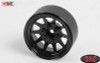 OEM Stamped Steel 1.9" Beadlock Wheels BLACK RC4WD Z-W0210 6 Lug Hex Mount