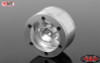 Truckie 1.55" Beadlock Wheels inc scale hubs SILVER RC4WD Z-W0233 Alluminium RC