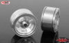 Truckie 1.55" Beadlock Wheels inc scale hubs SILVER RC4WD Z-W0233 Alluminium RC