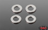 Truckie 1.55" Beadlock Wheels inc scale hubs SILVER RC4WD Z-W0233 Alluminium RC