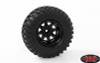 5 Lug Deep Dish Wagon 1.9" Steel Stamped Beadlock Wheels BLACK RC4WD Z-W0243