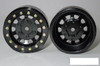 1.55” Steel D Hole Beadlock Wheels BLACK 6bolt mounting SSD00097 Hex Mount RC