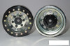 1.55” Steel D Hole Beadlock Wheels SILVER 6 bolt mounting SSD00099 Hex Mount RC