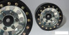 1.55” Steel D Hole Beadlock Wheels SILVER 6 bolt mounting SSD00099 Hex Mount RC