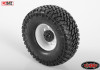 6 Lug Wagon 1.9 scale Steel Beadlock Wheel WHITE Pin Mount x1 RC4WD Z-Q0024