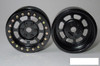 1.9" Steel Scale Trail Beadlock Wheels BLACK 12mm Hex SSD00076 Wheel 1.9 SSD