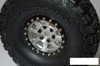 1.9” Assassin Ally Beadlock Wheels SILVER SSD00139 Vanquish SLW Hubs 12mm Hex