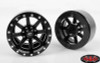 RC4WD Fuel Offroad Maverick 1.9" Scale Beadlock Wheels Z-W0200 BLACK RC D90