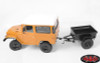 RC4WD 1/10 M416 Scale METAL Trailer w/ jocky wheel LEDs Ball & Hitch Z-H0009