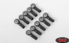 CLEARANCE 30% DISCOUNT M3 Bent Medium Aluminum Rod Ends BLACK 10 RC4WD Z-S1651 25.3mm Suspension RC