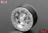 RC4WD Mickey Thompson Classic Lock 1/10 Wheel Center Hub Caps Z-S1142 SILVER