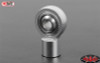 Aluminum Mini M3 Rod End with Steel Ball x10 Z-S1555 SILVER Shock Bottom rcBitz