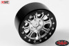 RC4WD Raceline Monster 2.2" Beadlock Wheels Z-W0174 Axial Bomber Silver / Black