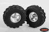 RC4WD Mud Basher 1.9" Scale Tractor Tires Tyre Bogger NARROW Agressive Z-T0115