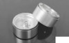 Stocker 1.7" Beadlock Wheels RC4WD Z-W0232 SILVER Alli 12mm Hex inc Hubs Bitz