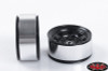 Stamped Steel 1.55 Stock Black Beadlock Scaler Wheel RC4WD HEX Mounting Z-W0036
