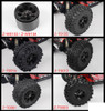 Mickey Thompson Classic III BLACK Beadlock Wheel Traxxas Revo T-Maxx 3.3 Z-W0133