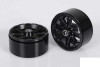 RC4WD Raceline Octane 2.2" Beadlock Wheels BLACK bolts & Hubs Decals Z-W0184